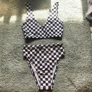 Checkerboard Rave Outfit